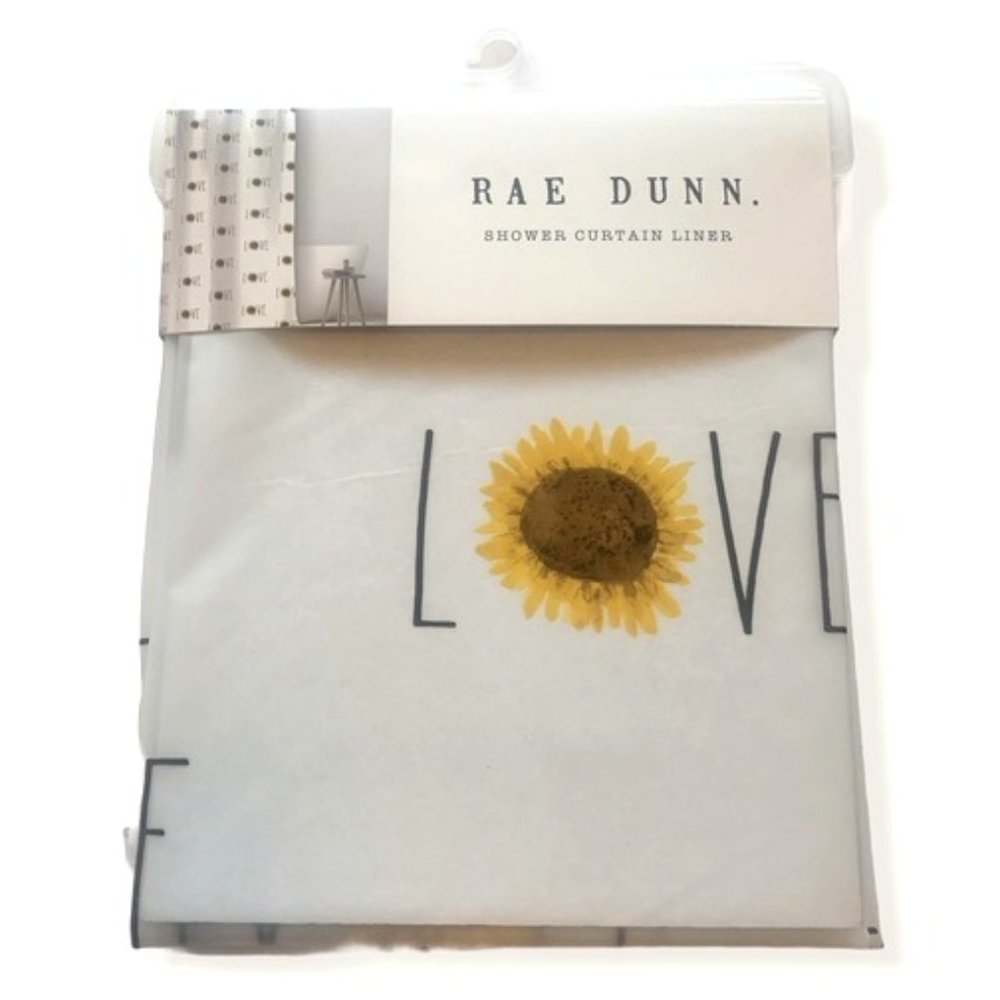 Rae Dunn Bath | Nwt Rae Dunn Love Sunflower Shower